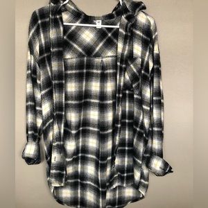 BP. Plaid Button-Up